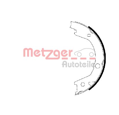 Brake Shoe Set, parking brake (MG 225)