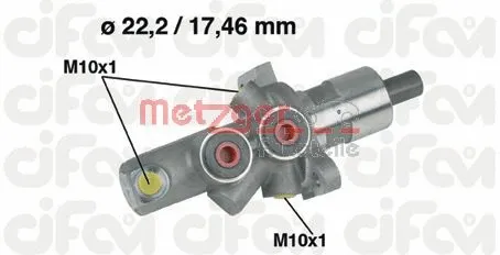 Brake Master Cylinder (202-175)