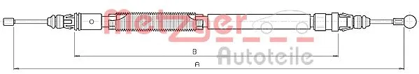 Cable Pull, parking brake (10.6232)