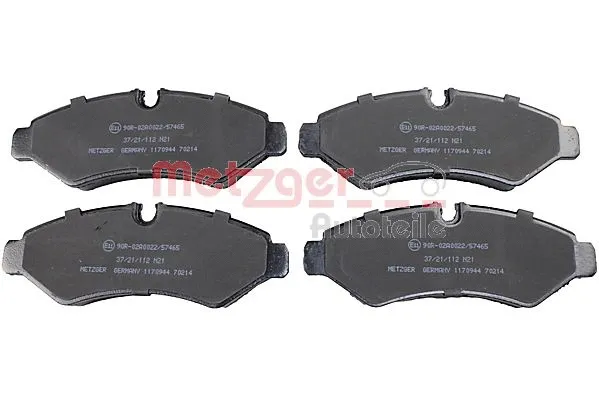Brake Pad Set, disc brake (1170944)