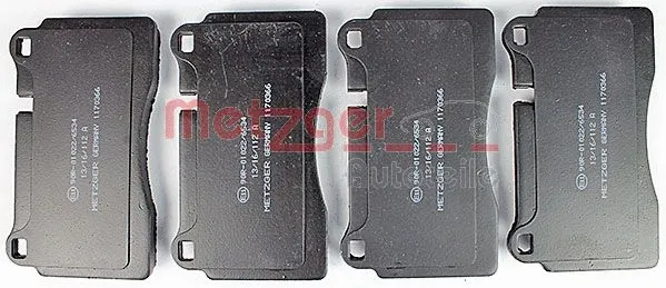 Brake Pad Set, disc brake (1170366)