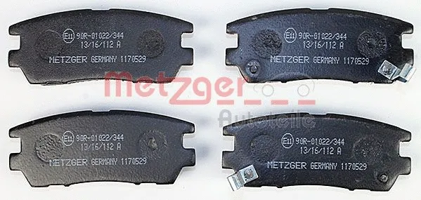 Brake Pad Set, disc brake (1170529)
