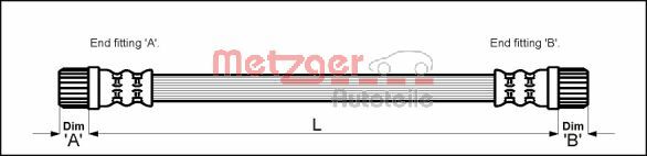 Brake Hose (4111152)
