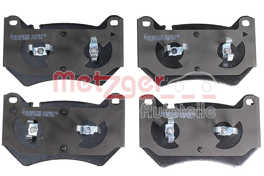 Brake Pad Set, disc brake (1170969)