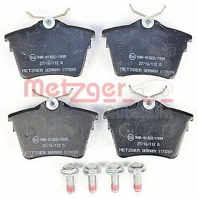 Brake Pad Set, disc brake (1170269)