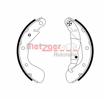 Brake Shoe Set (MG 952)