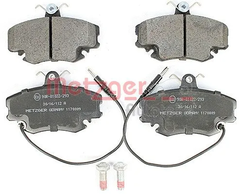 Brake Pad Set, disc brake (1170009)
