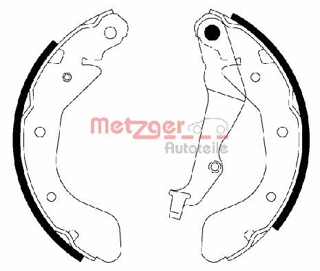 Brake Shoe Set (MG 945)