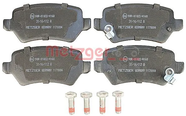 Brake Pad Set, disc brake (1170004)