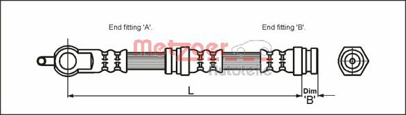 Brake Hose (4114064)