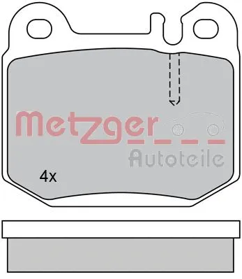 Brake Pad Set, disc brake (1170157)
