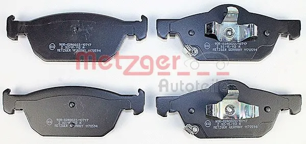 Brake Pad Set, disc brake (1170594)