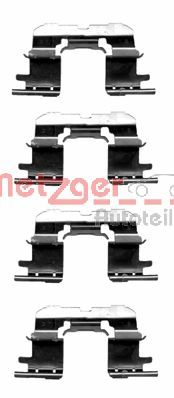 Accessory Kit, disc brake pad (109-1227)