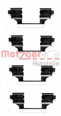Accessory Kit, disc brake pad (109-1656)