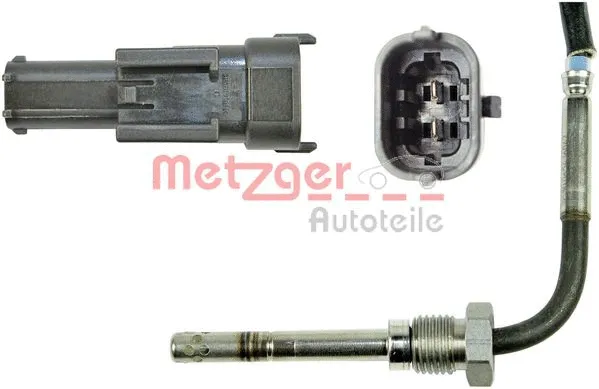 Sensor, exhaust gas temperature