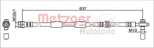 Brake Hose (4111475)