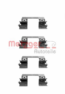 Accessory Kit, disc brake pad (109-1234)