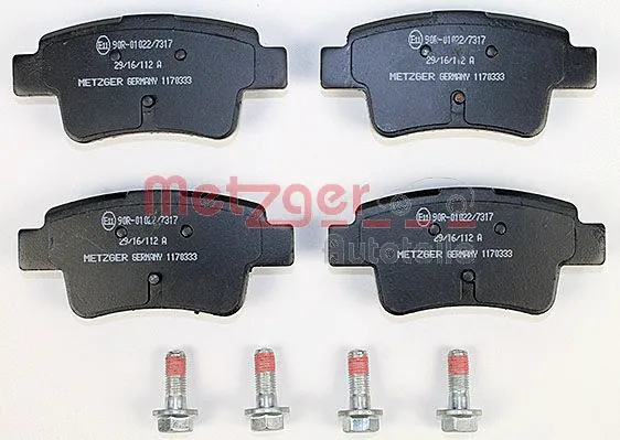 Brake Pad Set, disc brake (1170333)