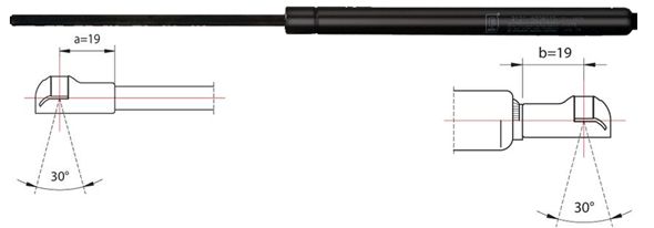 Gas Spring, boot/cargo area (2110372)