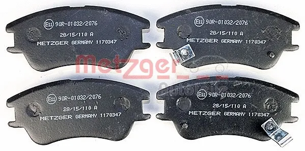 Brake Pad Set, disc brake (1170347)