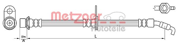 Brake Hose (4110376)