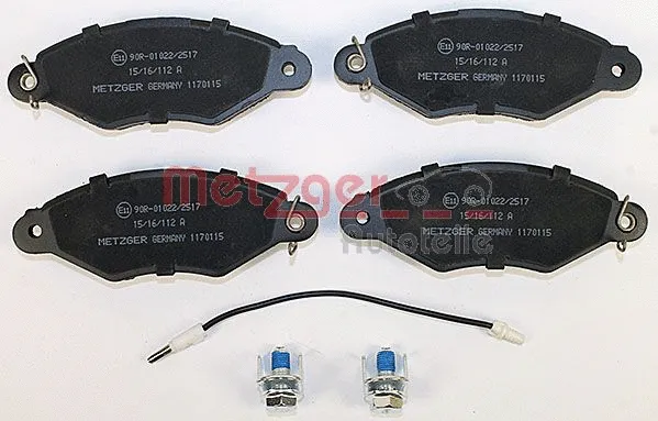 Brake Pad Set, disc brake (1170115)