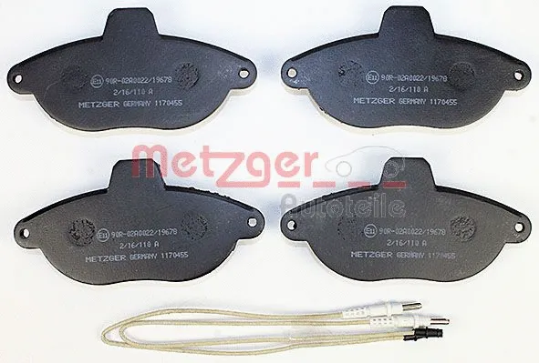 Brake Pad Set, disc brake (1170455)