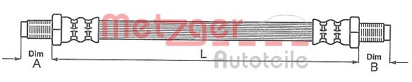 Brake Hose (4111706)