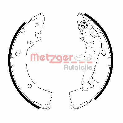 Brake Shoe Set (MG 818)