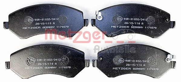Brake Pad Set, disc brake (1170378)