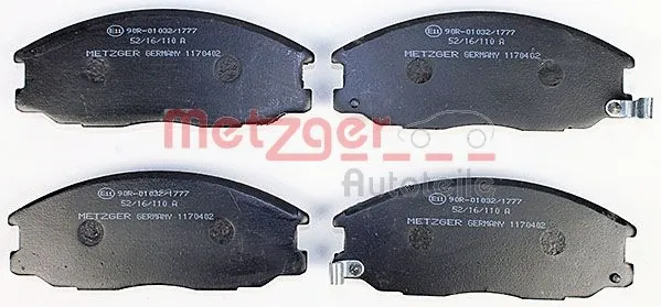 Brake Pad Set, disc brake (1170402)
