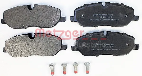Brake Pad Set, disc brake (1170668)