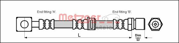Brake Hose (4112814)