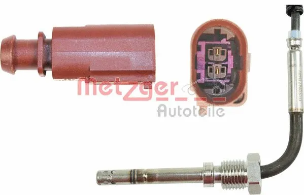 Sensor, exhaust gas temperature