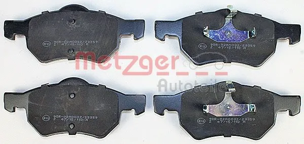 Brake Pad Set, disc brake (1170756)