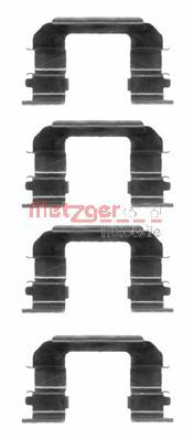 Accessory Kit, disc brake pad (109-1287)