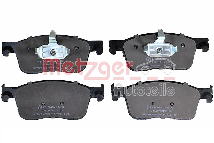 Brake Pad Set, disc brake (1170972)