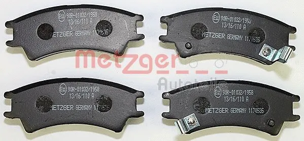 Brake Pad Set, disc brake (1170535)