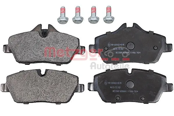 Brake Pad Set, disc brake (1170926)