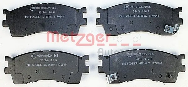 Brake Pad Set, disc brake (1170548)