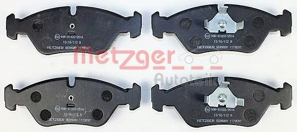 Brake Pad Set, disc brake (1170597)