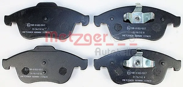 Brake Pad Set, disc brake (1170672)