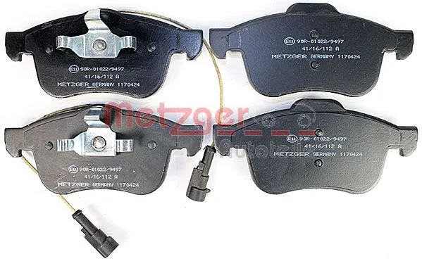 Brake Pad Set, disc brake (1170424)