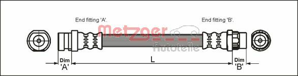 Brake Hose (4111169)
