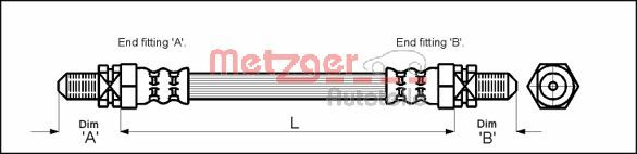 Brake Hose (4113254)