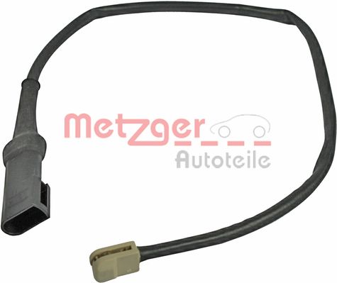 Warning Contact, brake pad wear