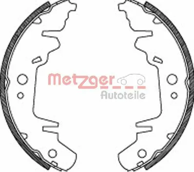 Brake Shoe Set (MG 718)