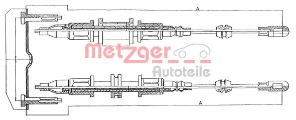 Cable Pull, parking brake (11.5853)