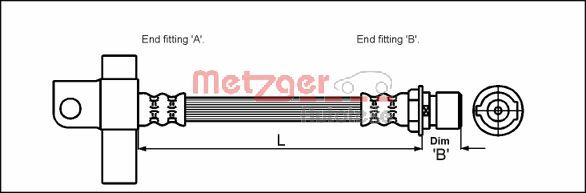 Brake Hose (4112508)