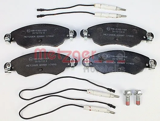 Brake Pad Set, disc brake (1170502)
